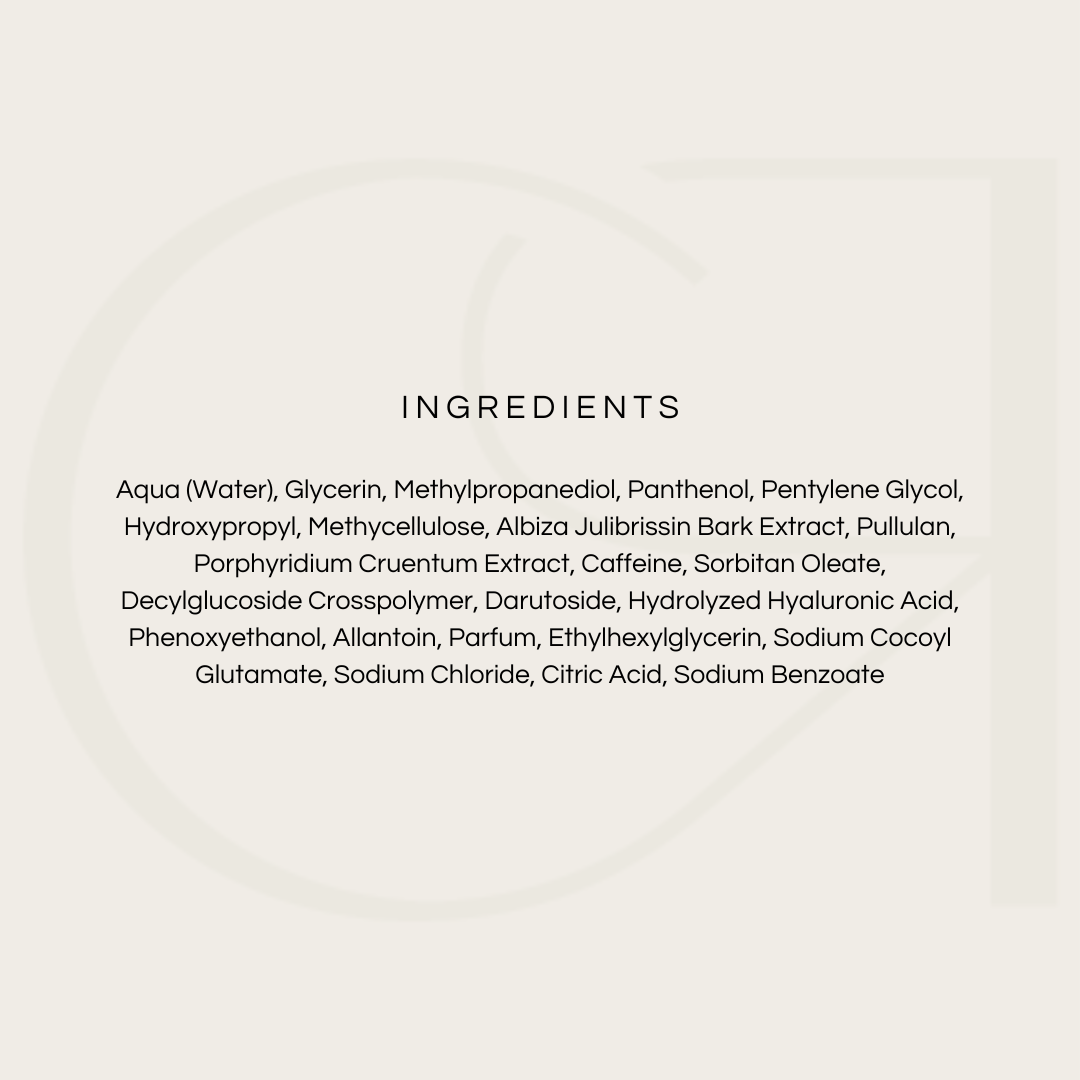 MBR Awake & Lift Eye Patches ingredients list