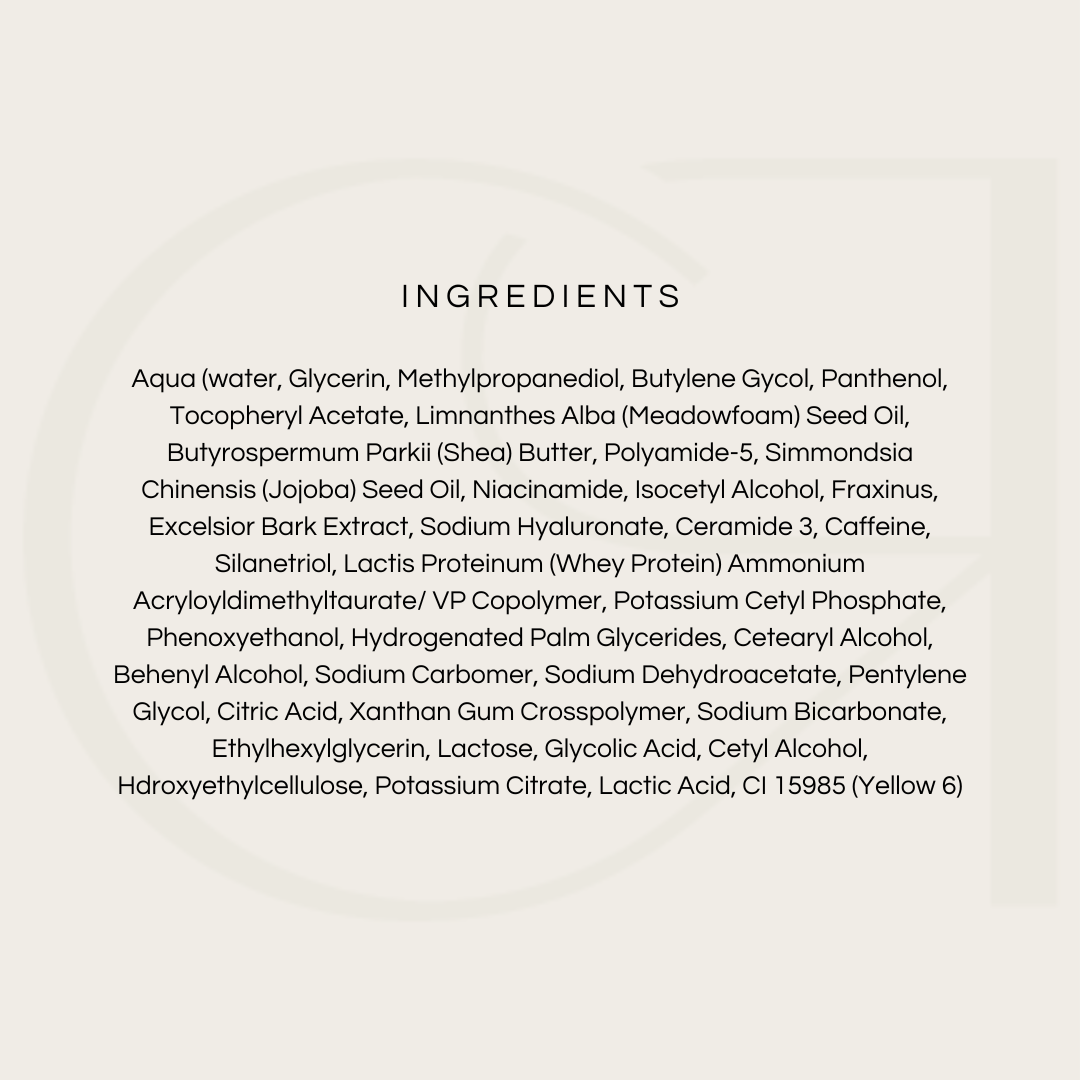 MBR CytoLine Eyecare Cream 100 ingredients list