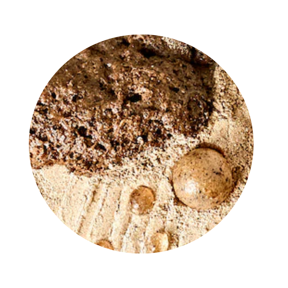 Close-up of a textured powder of May Lindstrom The Clean Dirt