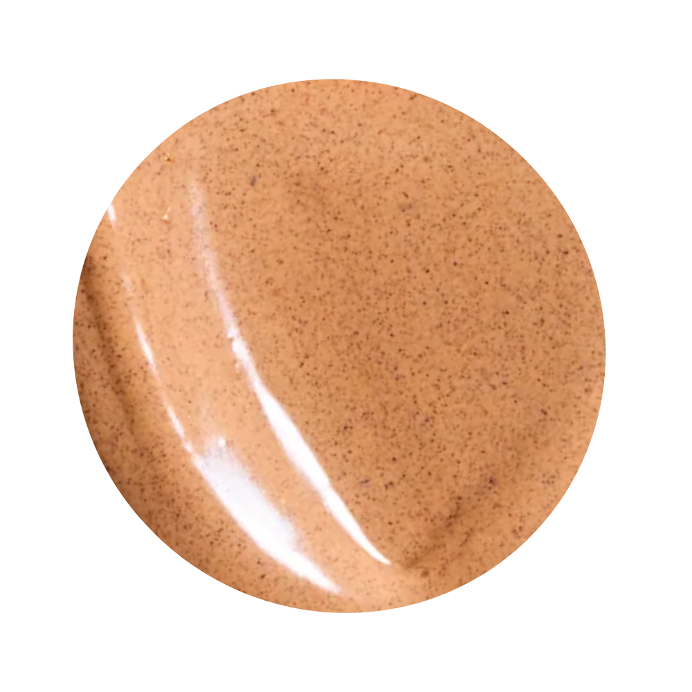 Up close orange-beige texture of May Lindstrom The Honey Mud