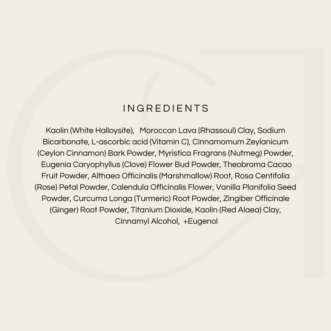 May Lindstrom The Clean Dirt ingredients list