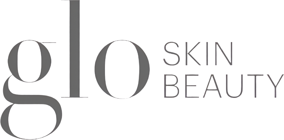 Glo Skin Beauty logo in grey text