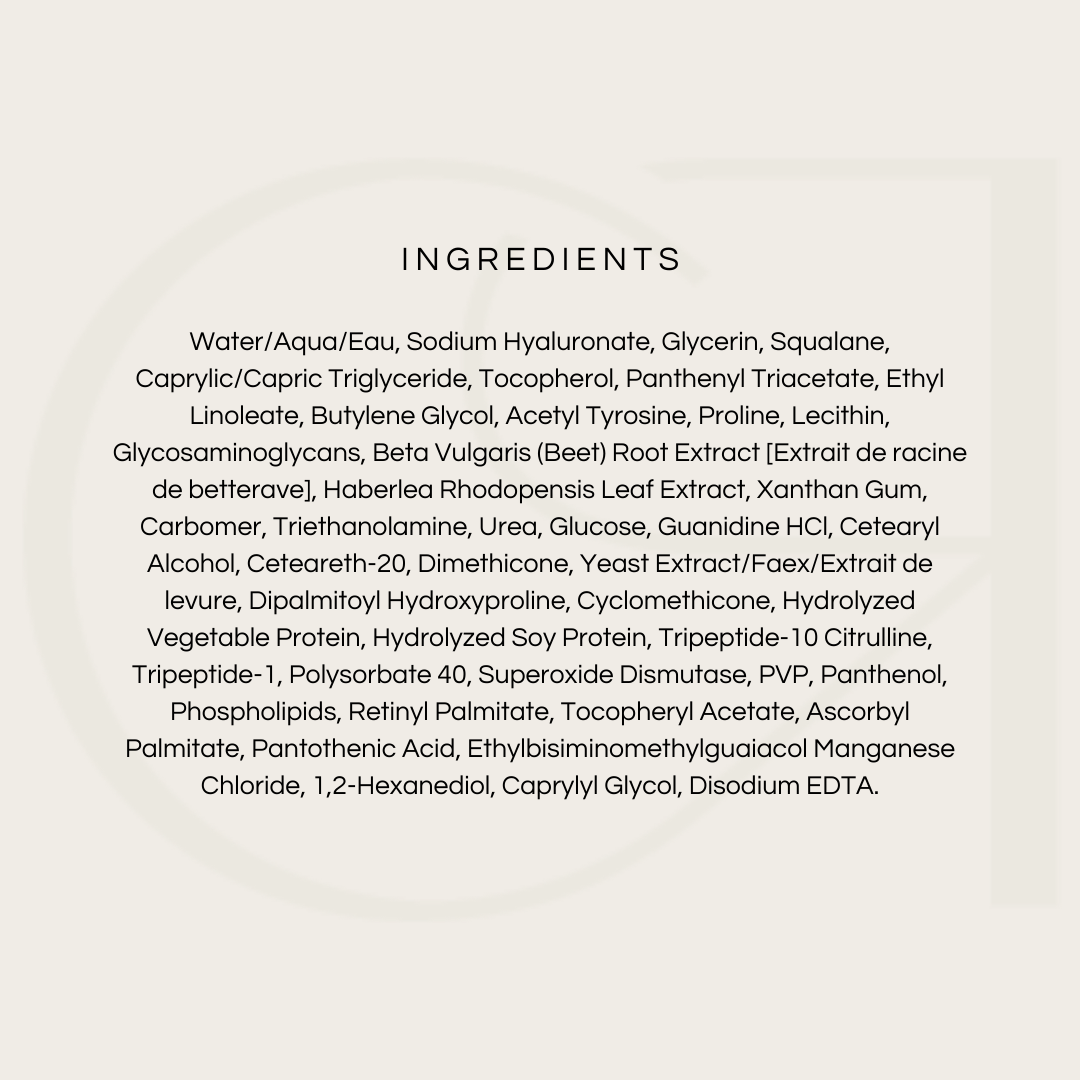 iS Clinical Reparative Moisture Emulsion ingredients list