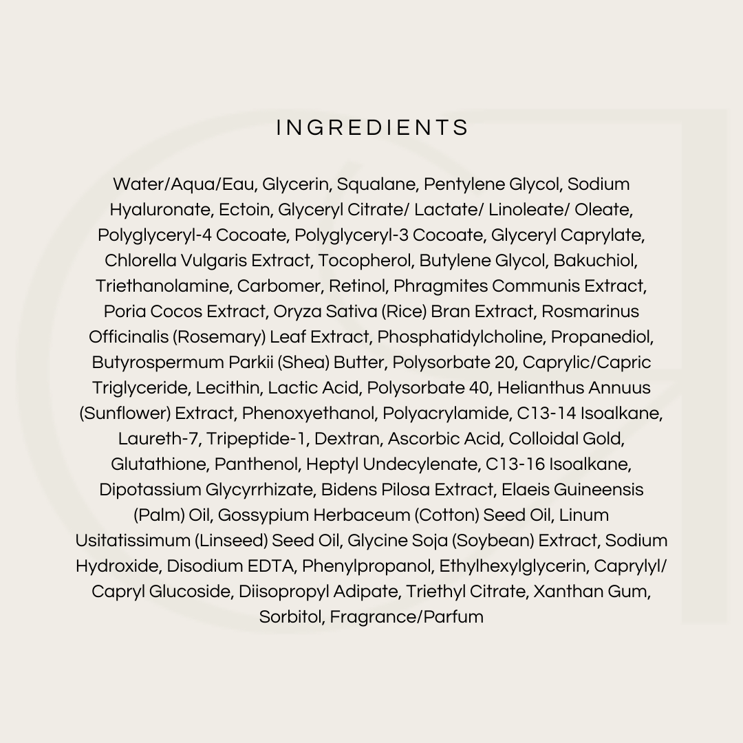 iS Clinical Retinol + Emulsion 0.3 facial serum ingredients list