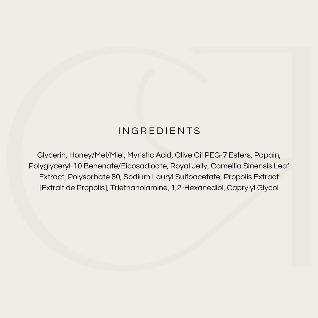 iS Clinical Warming Honey Cleanser ingredients list