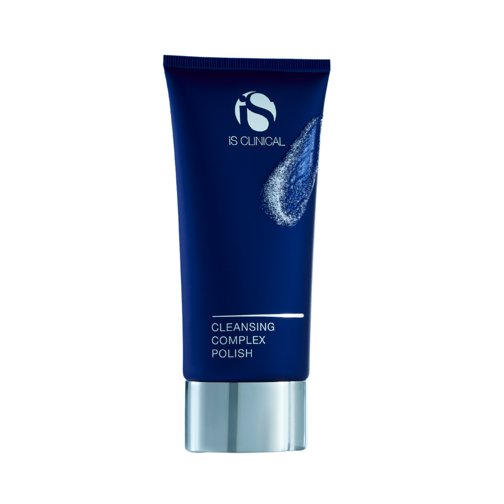 Blue tube of IS Clinical Cleansing Complex Polish