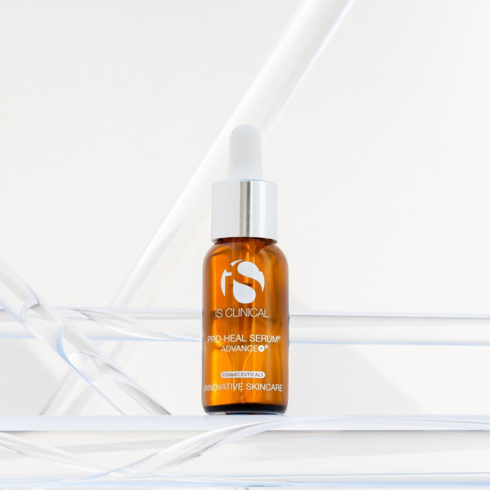 Is Clinical Pro-Heal Serum Advanced bottle on a white background