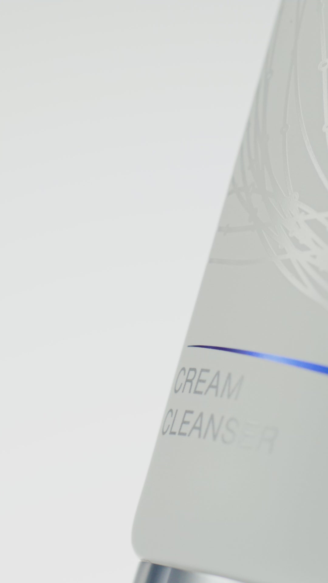 Video of iS Clinical Cream Cleanser being applied to a finger then lathered onto a models face