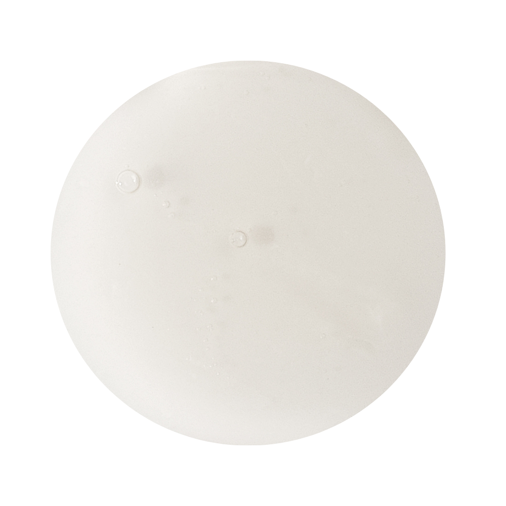 Up close texture of milky serum of Glo Skin Beauty Bio-Renew EGF Drops