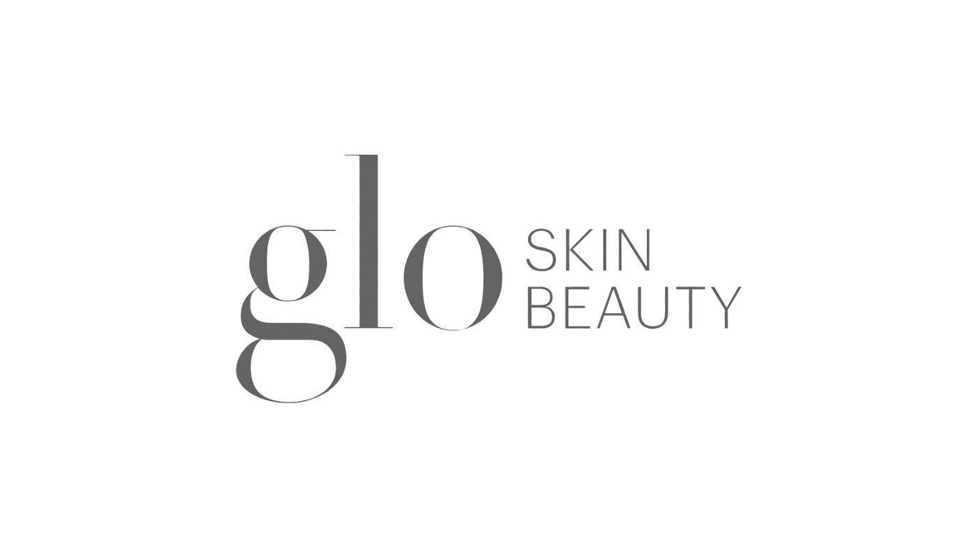 Glo Skin Beauty logo in grey text