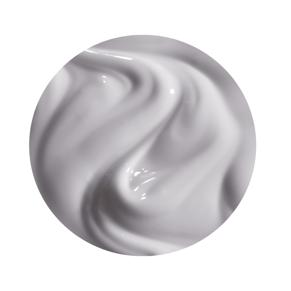 Swirl of white cream of iS Clinical Reparative Moisture Emulsion
