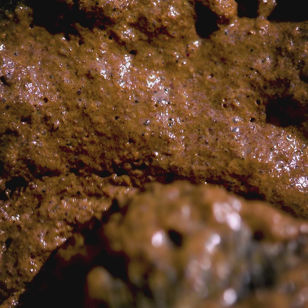 Video of texture of the powders that make up May Lindstrom The Clean Dirt being made